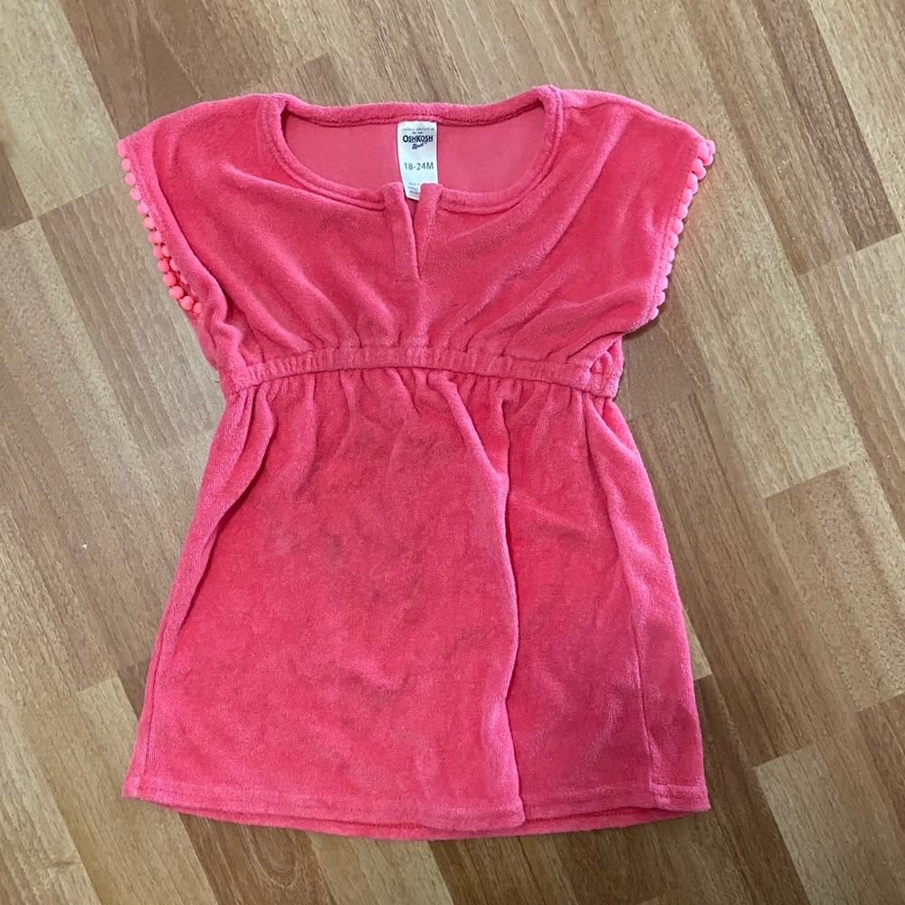 Toddler swim suit cover up